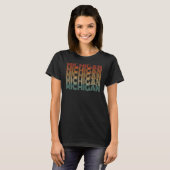 Michigan-Bewohner T-Shirt (Vorne ganz)