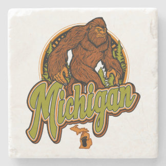 Michigan Bigfoot Untersetzer