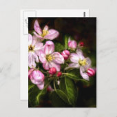 Michigan Blooms Postcard Postkarte (Vorne/Hinten)