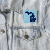 Michigan Blue im Jahr 2024 gedreht Button (Beispiel)