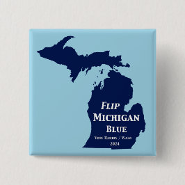Michigan Blue im Jahr 2024 gedreht Button