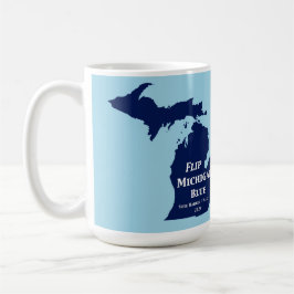 Michigan Blue im Jahr 2024 gedreht Kaffeetasse