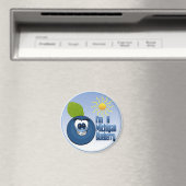 Michigan Blueberry Magnet (In Situ (Geschirrspüler))