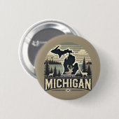Michigan Button (Vorne & Hinten)