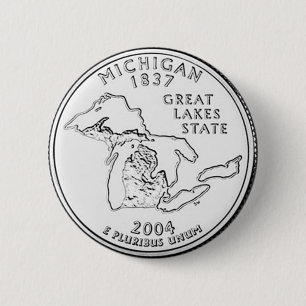Michigan Button