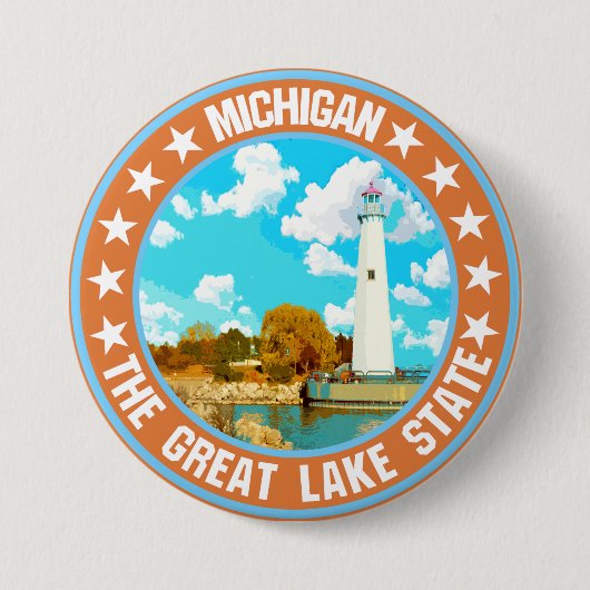 Michigan Button (Vorderseite)