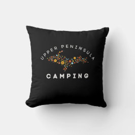 Michigan - Camping Obere Halbinsel Pillow Kissen