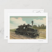 Michigan Central Electric Motor Motor Postkarte (Vorne/Hinten)