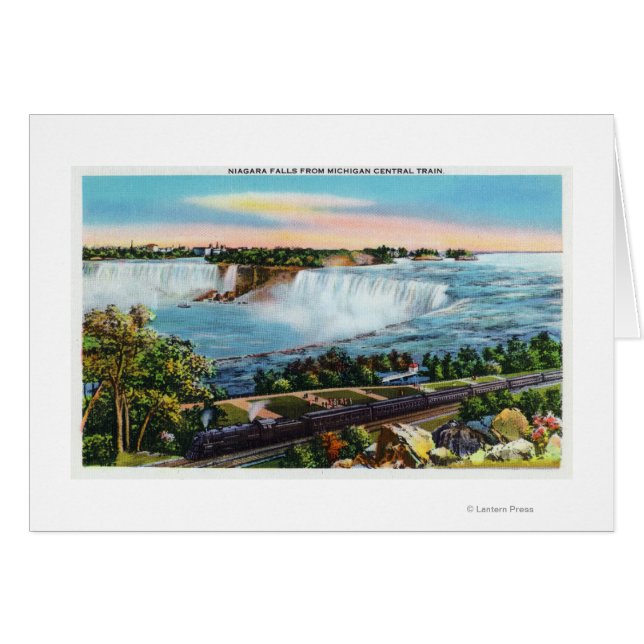 Michigan Central Train View Niagara Falls (Vorderseite (Horizontal))