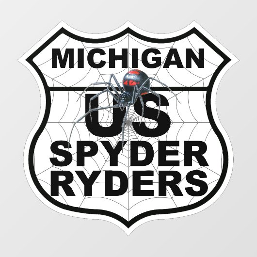 Michigan Chapter - Aufkleber Kapitel Logo (Blatt)