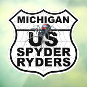 Michigan Chapter - Aufkleber Kapitel Logo (Blatt 3)