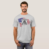 Michigan Chapter - Tattered Flag T-Shirt (Vorne ganz)