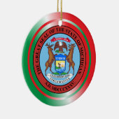 Michigan Christmas Ornament (Rechts)