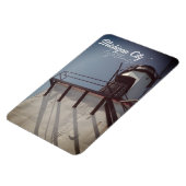 Michigan City IN Leuchtturm Magnet (Linke Seite)