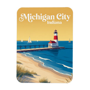 Michigan City, Indiana Magnet