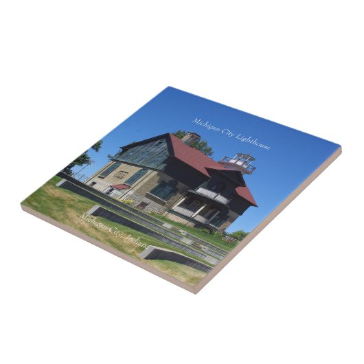 Michigan City Lighthouse Fliesen (Seite)