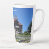 Michigan City Lighthouse Latte Tasse (Rechts)