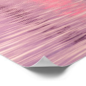 Michigan City Lighthouse und Sundown Sailboat Poster (Ecke)