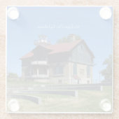 Michigan City Lighthouse Untersetzer (Rückseite)