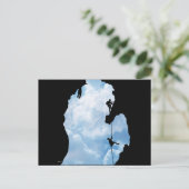 Michigan Climbers Postkarte (Stehend Vorderseite)