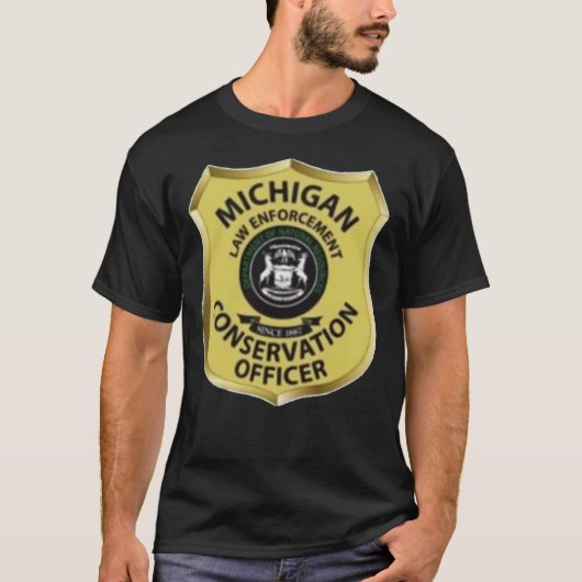 Michigan Conservation Officer Classic T - Shirt (Vorderseite)