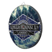 Michigan - Dart Board der unteren Halbinsel Dartscheibe (Vorderseite rechts)