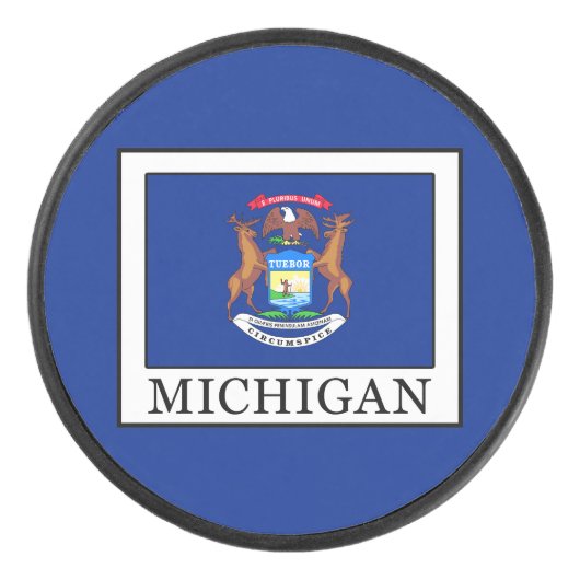 Michigan Eishockey Puck (Vorderseite)
