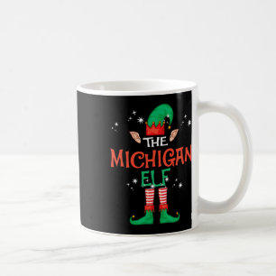 Michigan Elf Matching Family Group Weihnachten Kaffeetasse
