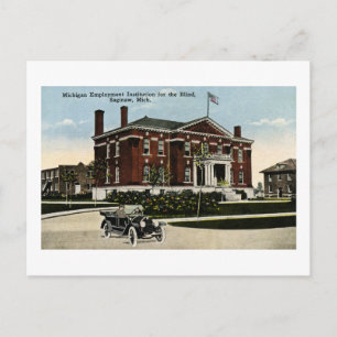 Michigan Employment Institute für Blinde Postkarte