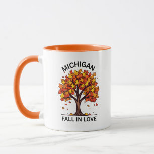 Michigan Fall Coffee Tasse