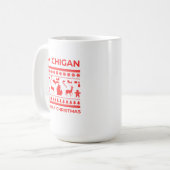 Michigan Family Christmas Tasse (Vorderseite Links)