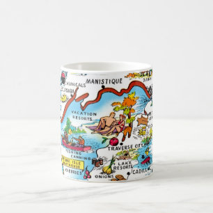 Michigan Farbkarte Kaffeetasse