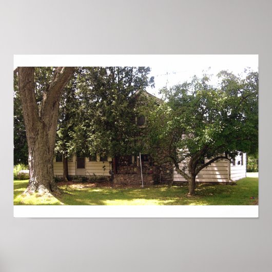 Michigan Farm House Poster (Vorne)