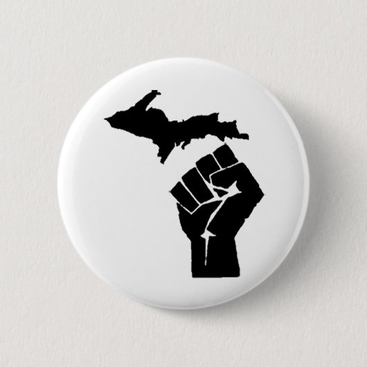 Michigan Faust Button (Vorderseite)