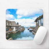 Michigan Fish Town Mainting Mouse Pad Mousepad (Mit Mouse)