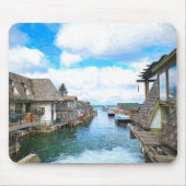 Michigan Fish Town Mainting Mouse Pad Mousepad (Vorne)