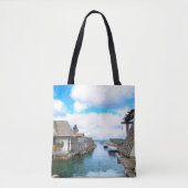 Michigan Fish Town Malerei Tasche (Vorderseite)