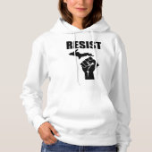 Michigan Fist RESIST Hoodie (Vorderseite)