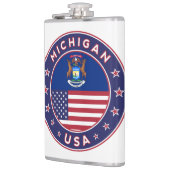 Michigan Flachmann (Links)