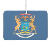 MICHIGAN Flag - Autolufterfrischer (Vorderseite)