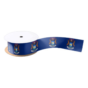 Michigan Flag Band, USA, Michigan Mode /sport Satinband