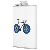 Michigan Flag Cycling Flachmann (Links)