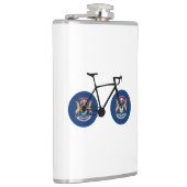 Michigan Flag Cycling Flachmann (Rechts)