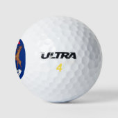MICHIGAN FLAG GOLFBALL (Logo)