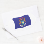 Michigan Flag Sticker (Umschlag)