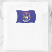 Michigan Flag Sticker (Tasche)