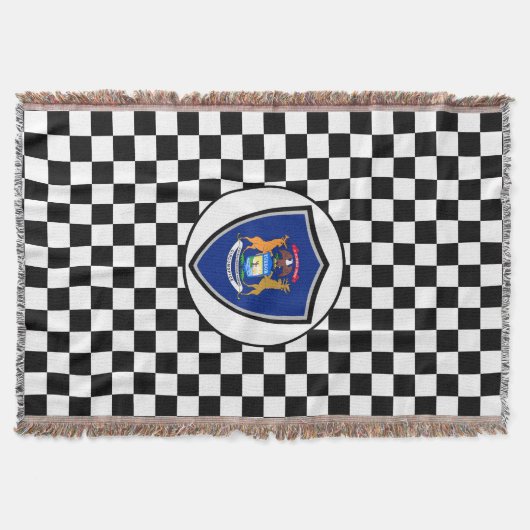 Michigan-Flagge Decke (Vorderseite)