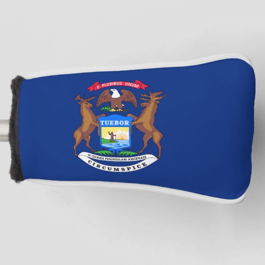 Michigan-Flagge Golf Headcover (Vorderseite)