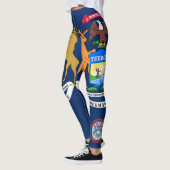 Michigan-Flagge Leggings (Links)