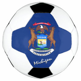 Michigan Football & Michigan Flag / USA Sport Fußball